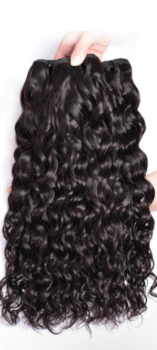 100% Virgin Water Wave Bundles