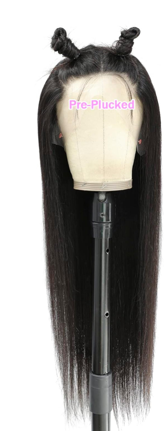 Straight HD Pre-plucked Lace Wig